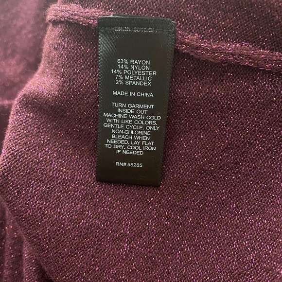 NWT Express Ruched Front Sparkle Dress Size X-Small - Picture 5 of 5